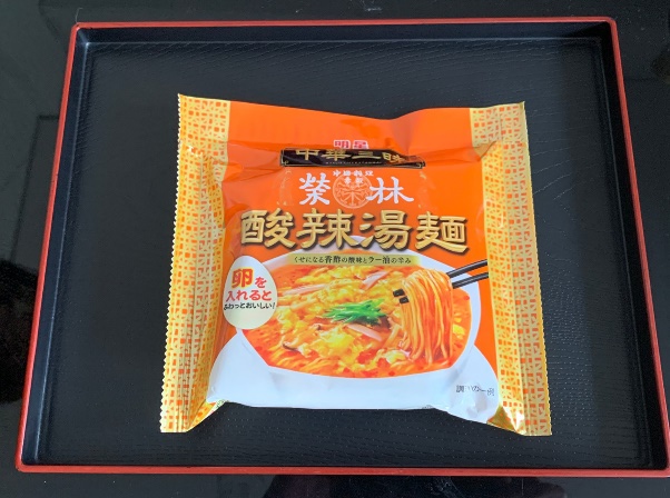 明星 中華三昧 酸辣湯麺